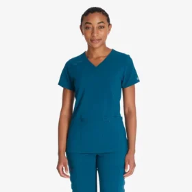 Women’s Eds Essentials Mock Wrap Scrub Top