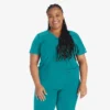 Women’s Eds Essentials Mock Wrap Scrub Top Women’s Eds Essentials Mock Wrap Scrub Top