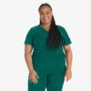 Women’s Eds Essentials Mock Wrap Scrub Top Women’s Eds Essentials Mock Wrap Scrub Top