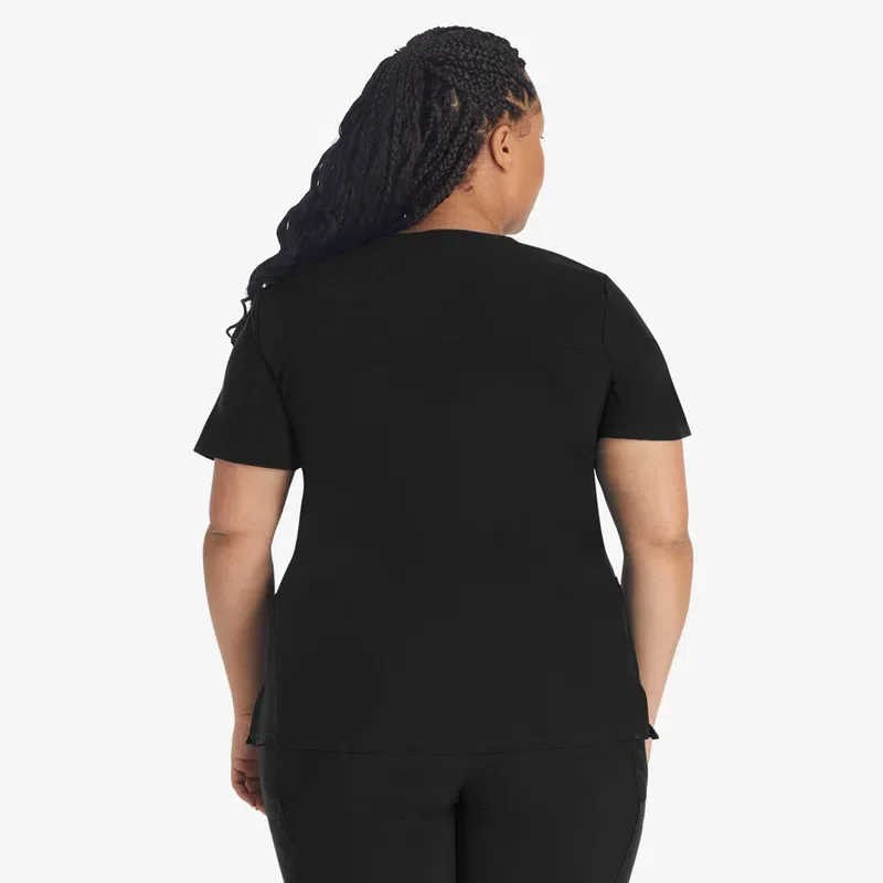 Women’s Eds Essentials Mock Wrap Scrub Top Women’s Eds Essentials Mock Wrap Scrub Top