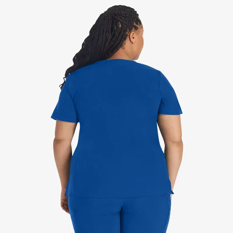 Women’s Eds Essentials Mock Wrap Scrub Top Women’s Eds Essentials Mock Wrap Scrub Top