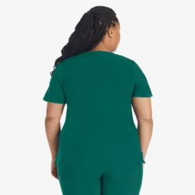 Women’s Eds Essentials Mock Wrap Scrub Top