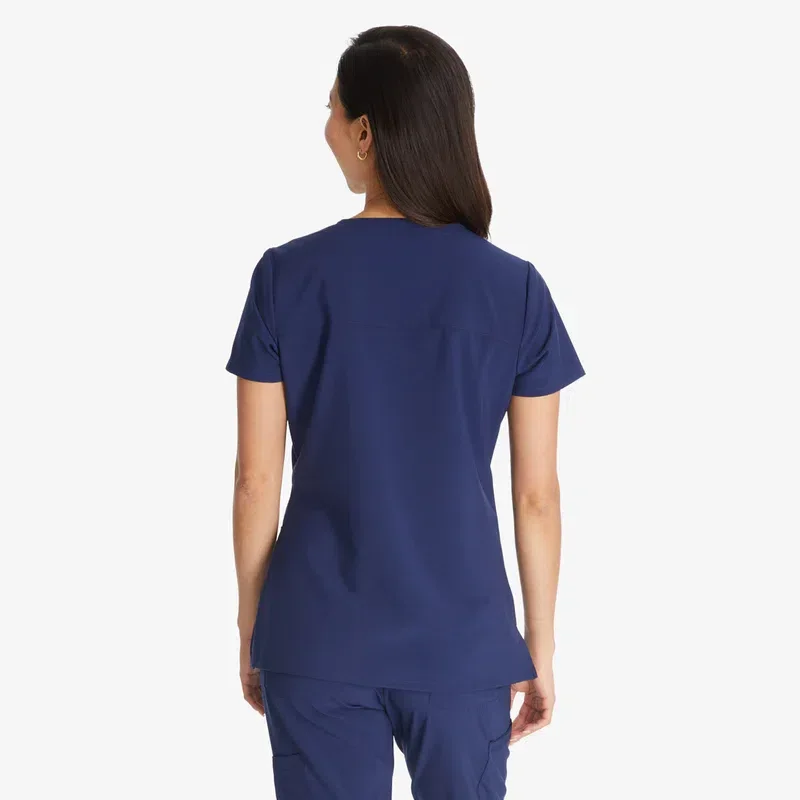 Women’s Eds Essentials Mock Wrap Scrub Top Women’s Eds Essentials Mock Wrap Scrub Top