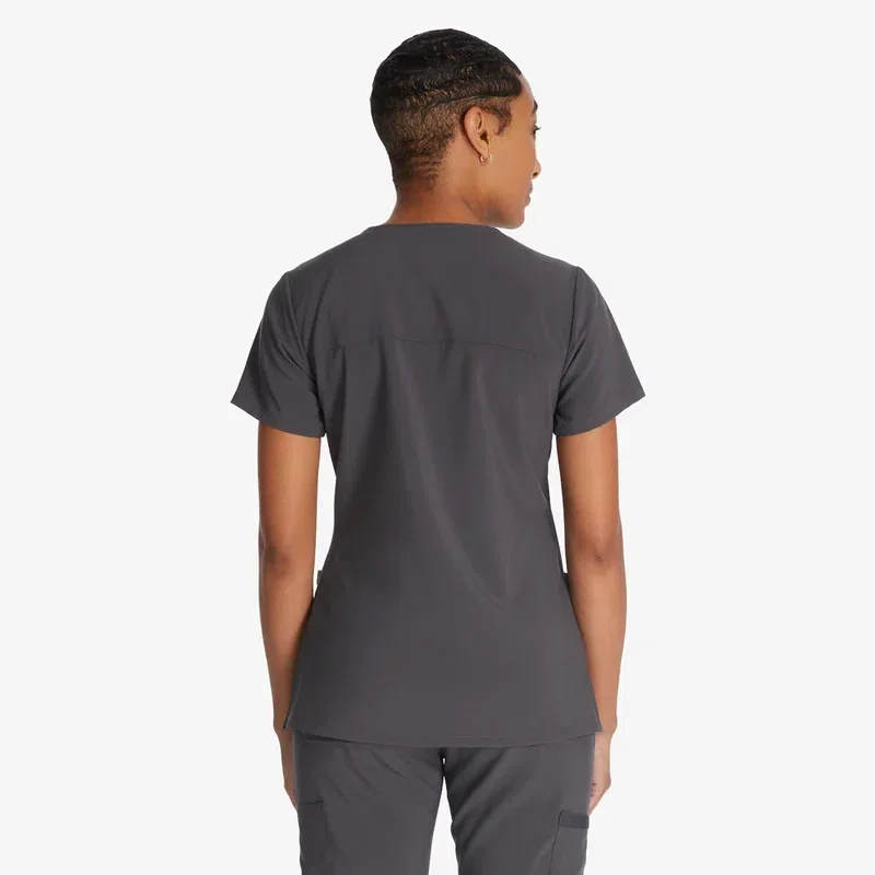 Women’s Eds Essentials Mock Wrap Scrub Top Women’s Eds Essentials Mock Wrap Scrub Top