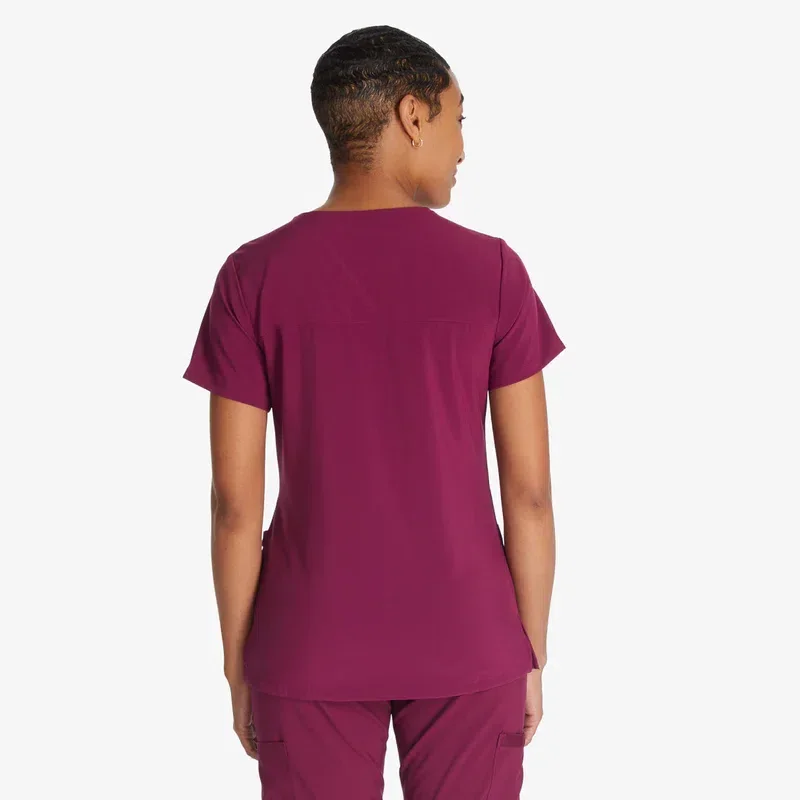 Women’s Eds Essentials Mock Wrap Scrub Top Women’s Eds Essentials Mock Wrap Scrub Top