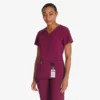 Women’s Eds Essentials Mock Wrap Scrub Top Women’s Eds Essentials Mock Wrap Scrub Top