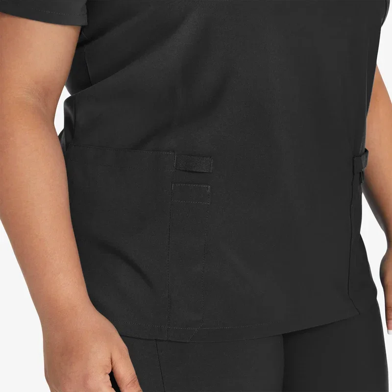 Women’s Eds Essentials Mock Wrap Scrub Top Women’s Eds Essentials Mock Wrap Scrub Top