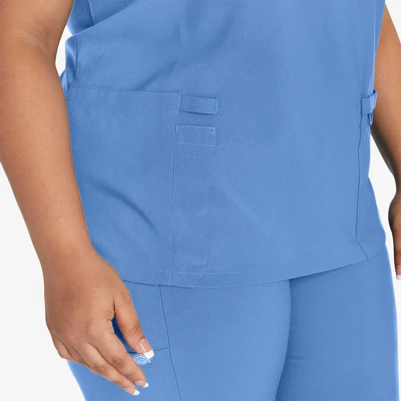 Women’s Eds Essentials Mock Wrap Scrub Top Women’s Eds Essentials Mock Wrap Scrub Top
