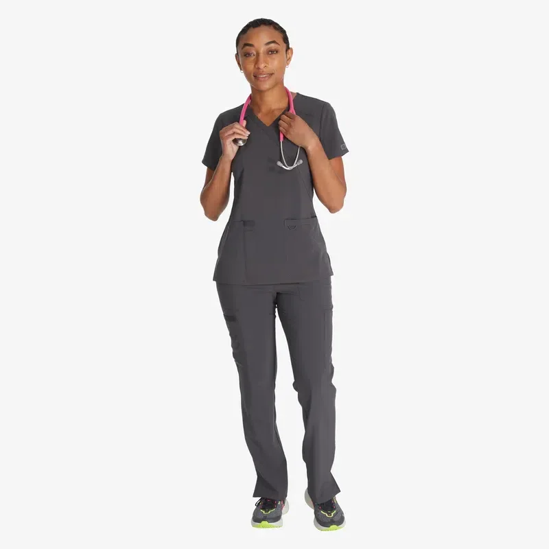 Women’s Eds Essentials Mock Wrap Scrub Top Women’s Eds Essentials Mock Wrap Scrub Top