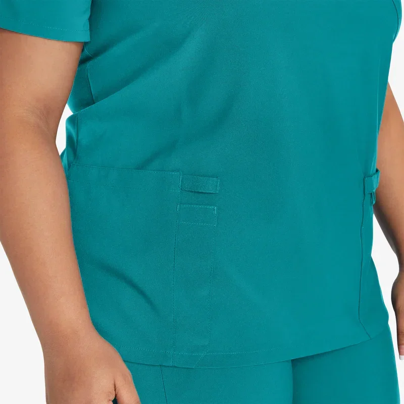 Women’s Eds Essentials Mock Wrap Scrub Top Women’s Eds Essentials Mock Wrap Scrub Top