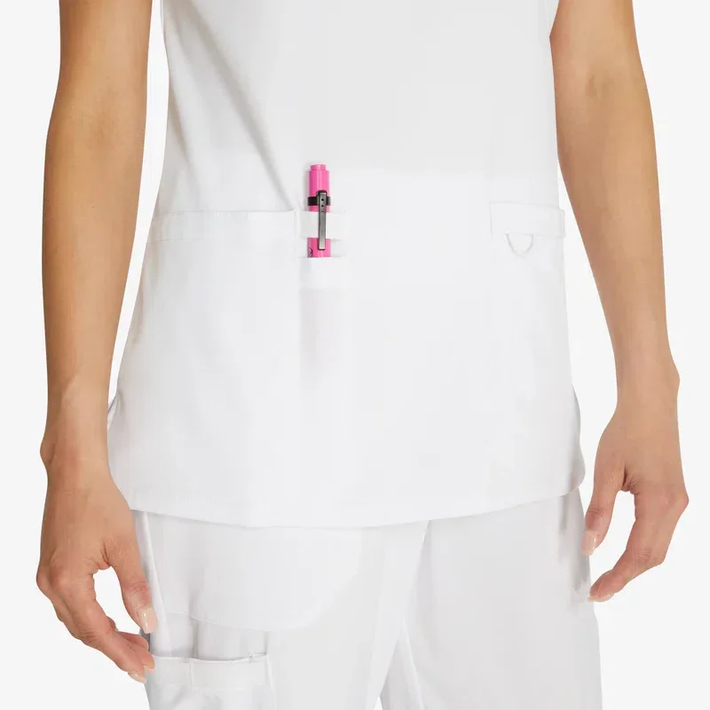 Women’s Eds Essentials Mock Wrap Scrub Top Women’s Eds Essentials Mock Wrap Scrub Top