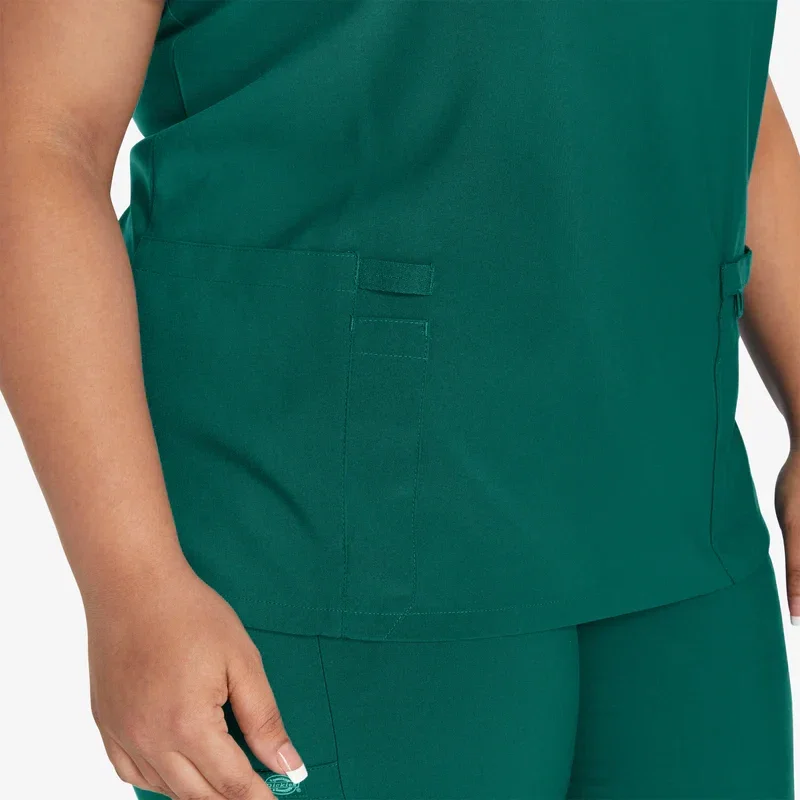 Women’s Eds Essentials Mock Wrap Scrub Top Women’s Eds Essentials Mock Wrap Scrub Top