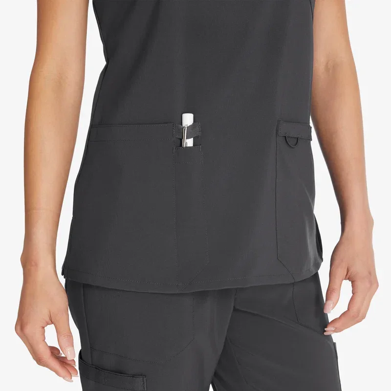 Women’s Eds Essentials Mock Wrap Scrub Top Women’s Eds Essentials Mock Wrap Scrub Top