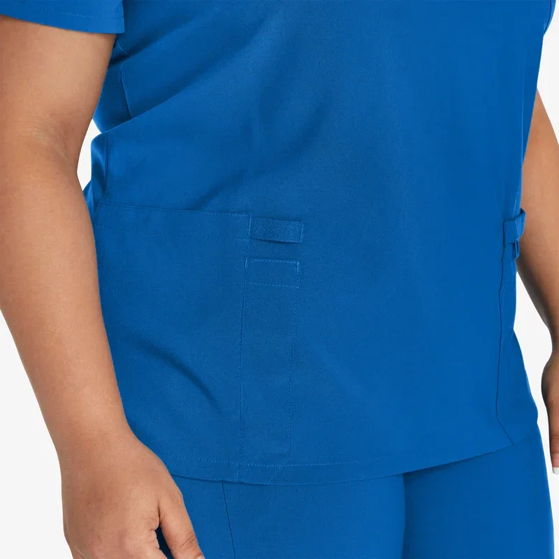 Women’s Eds Essentials Mock Wrap Scrub Top Women’s Eds Essentials Mock Wrap Scrub Top