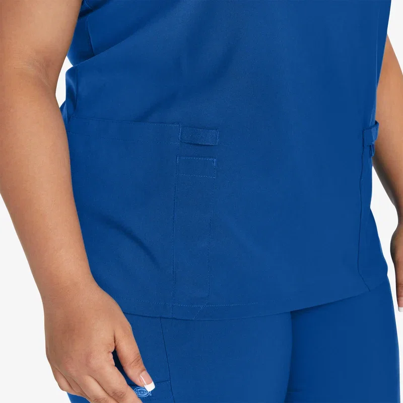 Women’s Eds Essentials Mock Wrap Scrub Top Women’s Eds Essentials Mock Wrap Scrub Top