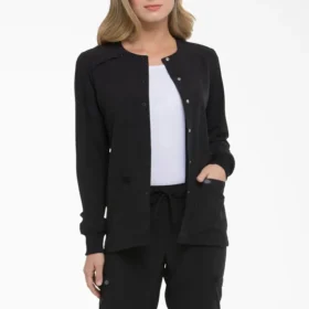 Women’s Eds Essentials Snap Front Scrub Jacket