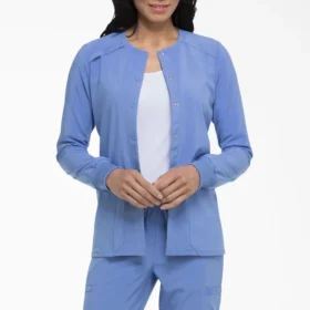 Women’s Eds Essentials Snap Front Scrub Jacket