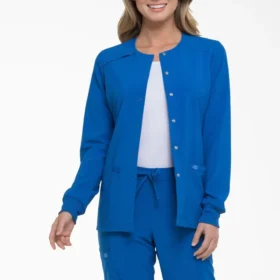 Women’s Eds Essentials Snap Front Scrub Jacket