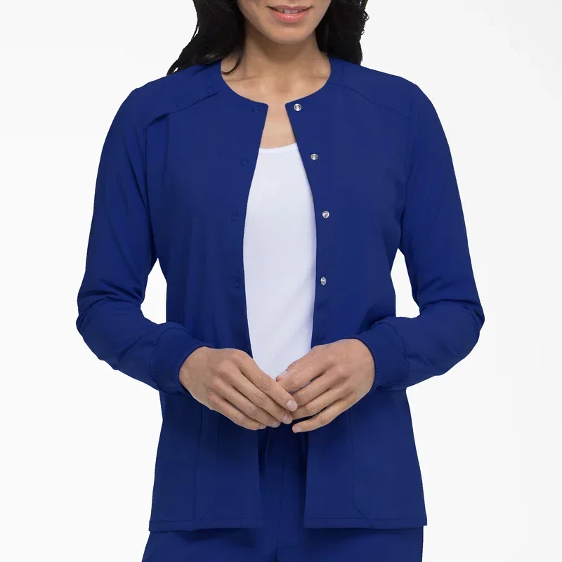 Women’s Eds Essentials Snap Front Scrub Jacket Women’s Eds Essentials Snap Front Scrub Jacket