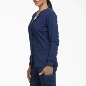 Women’s Eds Essentials Snap Front Scrub Jacket