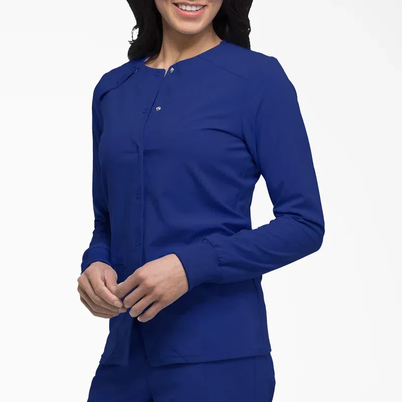Women’s Eds Essentials Snap Front Scrub Jacket Women’s Eds Essentials Snap Front Scrub Jacket