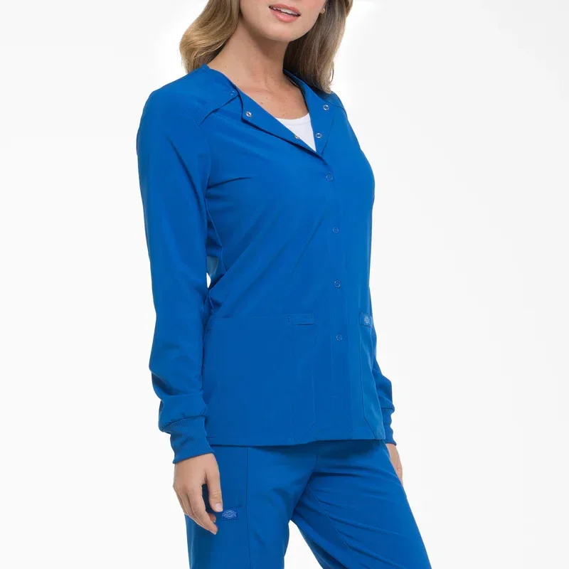 Women’s Eds Essentials Snap Front Scrub Jacket Women’s Eds Essentials Snap Front Scrub Jacket