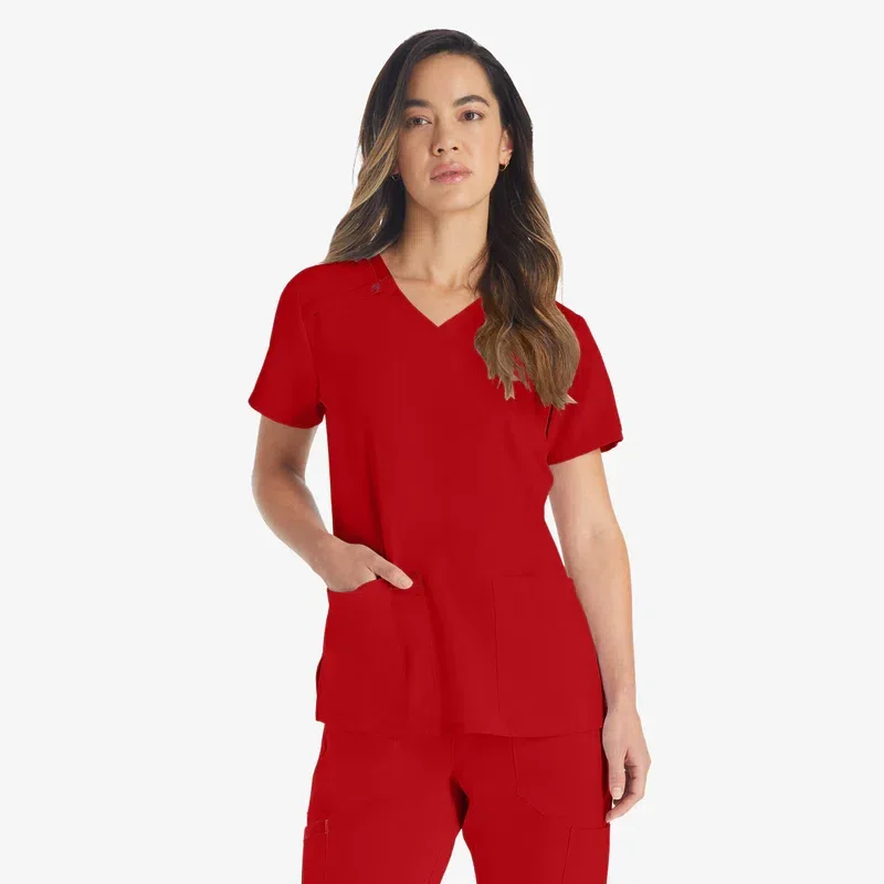 Women’s Eds Essentials V-Neck Scrub Top Women’s Eds Essentials V-Neck Scrub Top