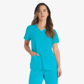Women’s Eds Essentials V-Neck Scrub Top