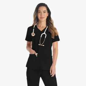 Women’s Eds Essentials V-Neck Scrub Top