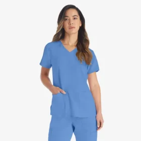 Women’s Eds Essentials V-Neck Scrub Top