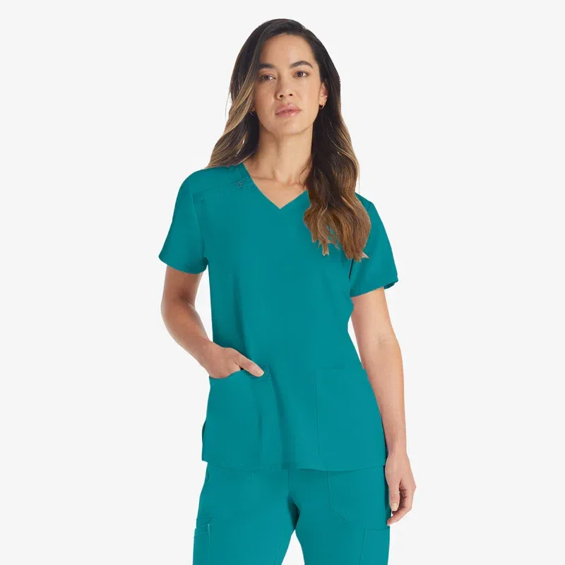 Women’s Eds Essentials V-Neck Scrub Top Women’s Eds Essentials V-Neck Scrub Top