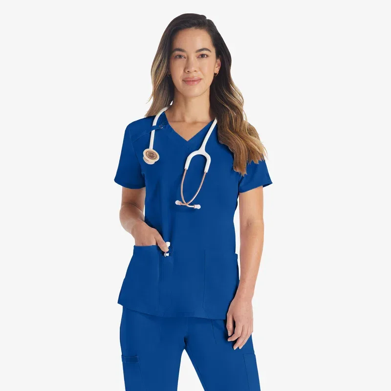 Women’s Eds Essentials V-Neck Scrub Top Women’s Eds Essentials V-Neck Scrub Top