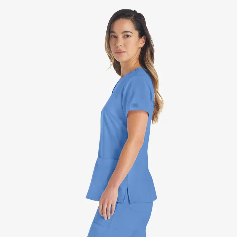 Women’s Eds Essentials V-Neck Scrub Top Women’s Eds Essentials V-Neck Scrub Top