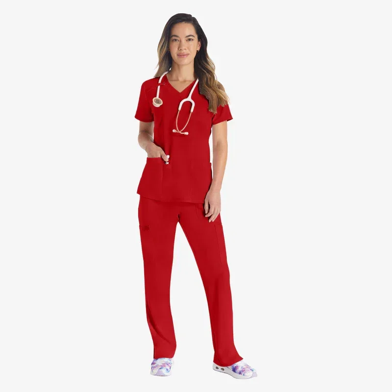 Women’s Eds Essentials V-Neck Scrub Top Women’s Eds Essentials V-Neck Scrub Top