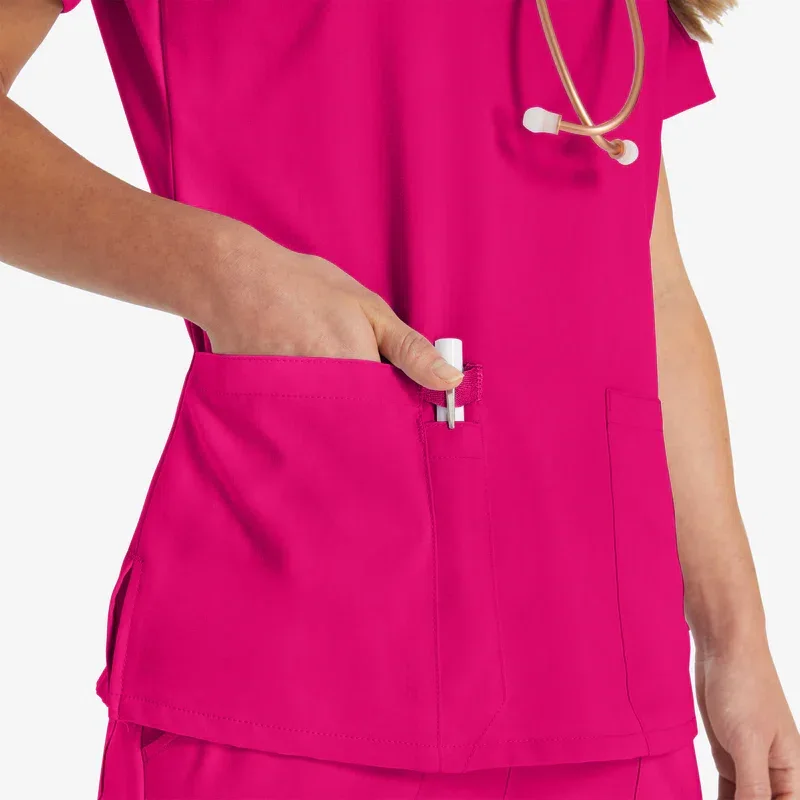 Women’s Eds Essentials V-Neck Scrub Top Women’s Eds Essentials V-Neck Scrub Top