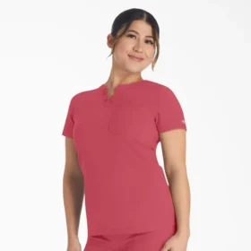 Women’s Eds Nxt Henley Scrub Top