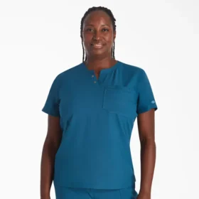 Women’s Eds Nxt Henley Scrub Top