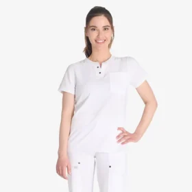 Women’s Eds Nxt Henley Scrub Top