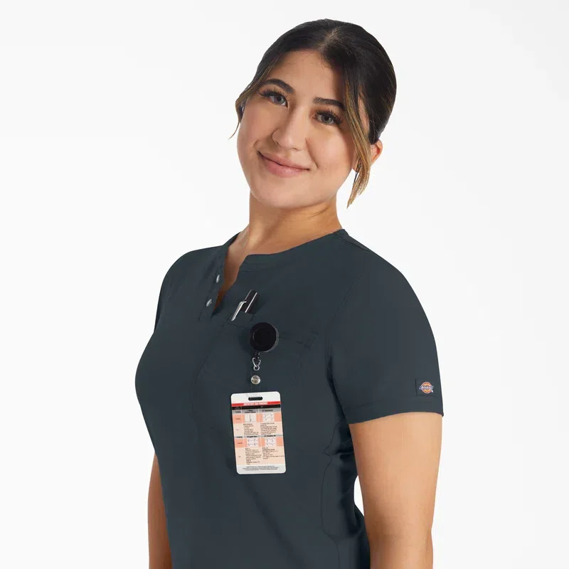 Women’s Eds Nxt Henley Scrub Top Women’s Eds Nxt Henley Scrub Top