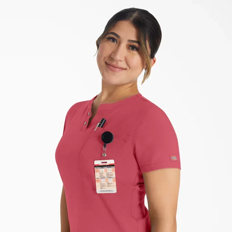 Women’s Eds Nxt Henley Scrub Top Women’s Eds Nxt Henley Scrub Top