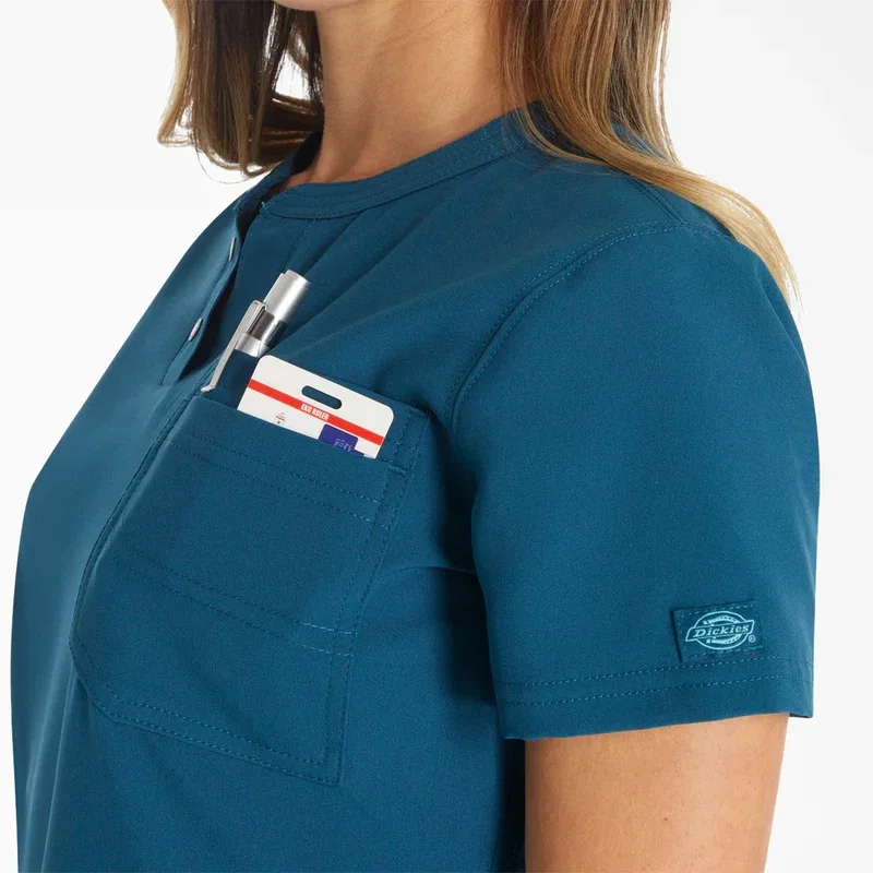 Women’s Eds Nxt Henley Scrub Top Women’s Eds Nxt Henley Scrub Top