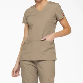 Women’s Eds Signature V-Neck Scrub Top