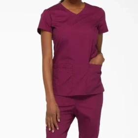 Women’s Eds Signature V-Neck Scrub Top