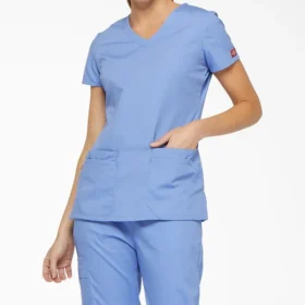 Women’s Eds Signature V-Neck Scrub Top