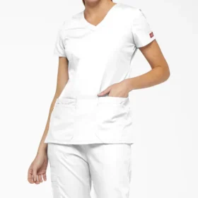 Women’s Eds Signature V-Neck Scrub Top