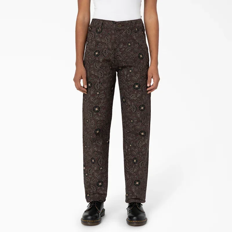 Women’s Ellis Floral Duck Canvas Pants Women’s Ellis Floral Duck Canvas Pants