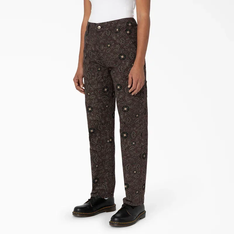 Women’s Ellis Floral Duck Canvas Pants Women’s Ellis Floral Duck Canvas Pants