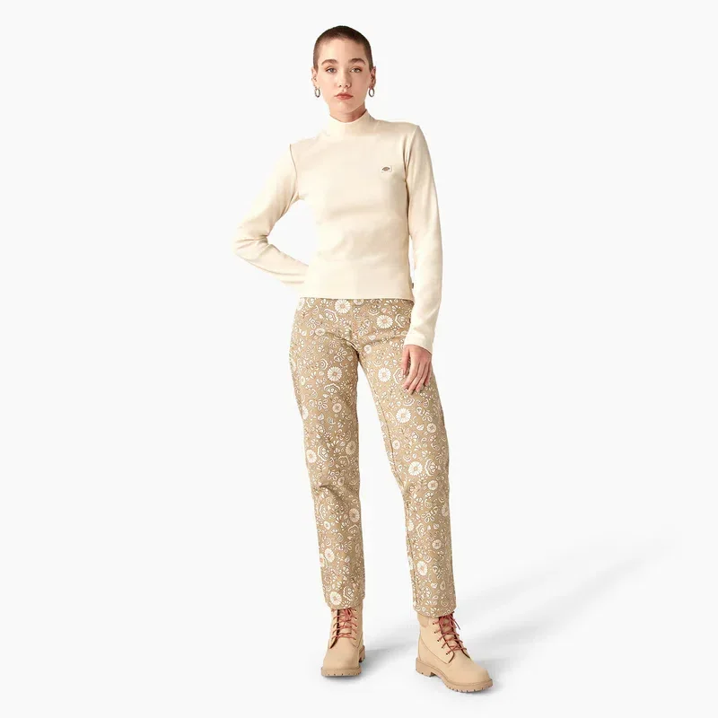 Women’s Ellis Floral Duck Canvas Pants Women’s Ellis Floral Duck Canvas Pants