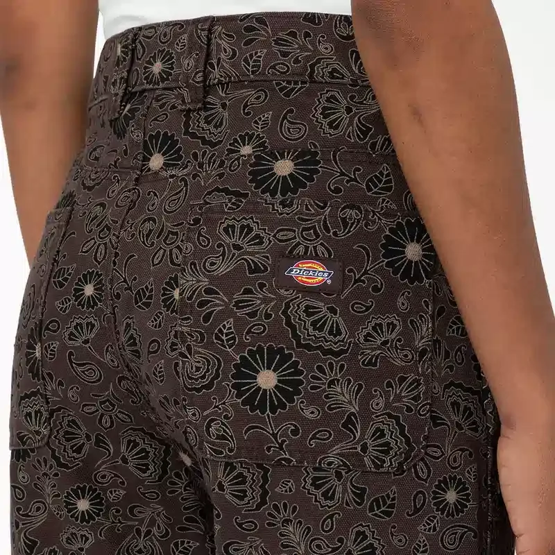 Women’s Ellis Floral Duck Canvas Pants Women’s Ellis Floral Duck Canvas Pants