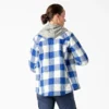 Women’s Flannel Hooded Shirt Jacket Women’s Flannel Hooded Shirt Jacket